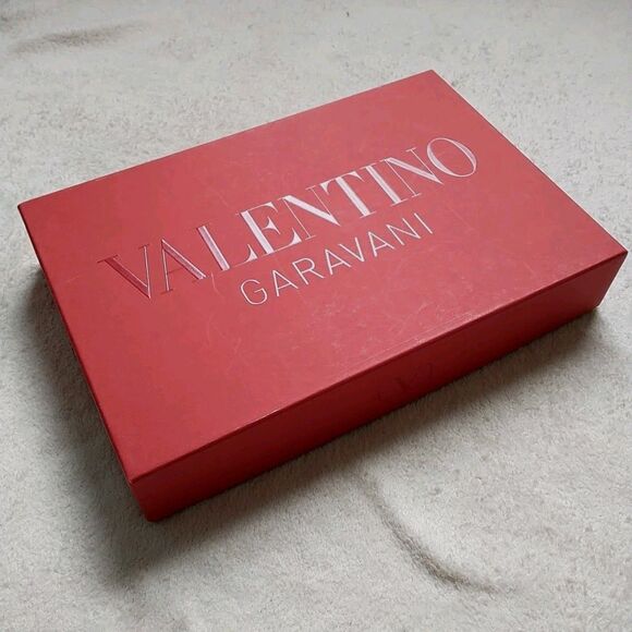 Valentino Garavani Empty Gift Box Medium Red Used 8x12x2" *READ - Picture 1 of 10